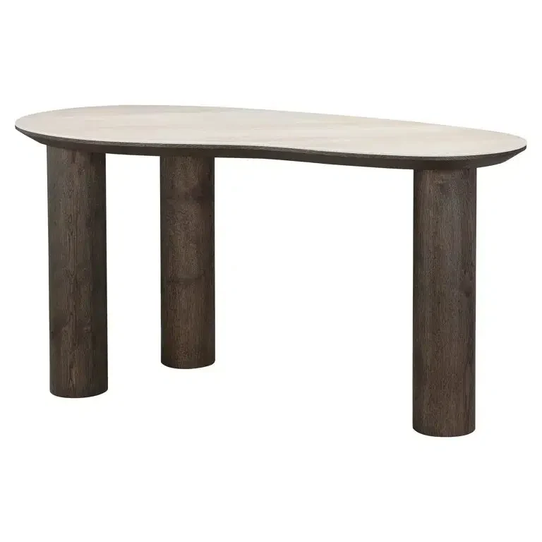 Richmond Interiors Schreibtisch Ritz (Beige)