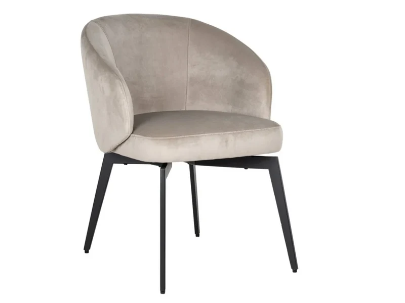 Richmond Interiors Stuhl Amphara khaki velvet