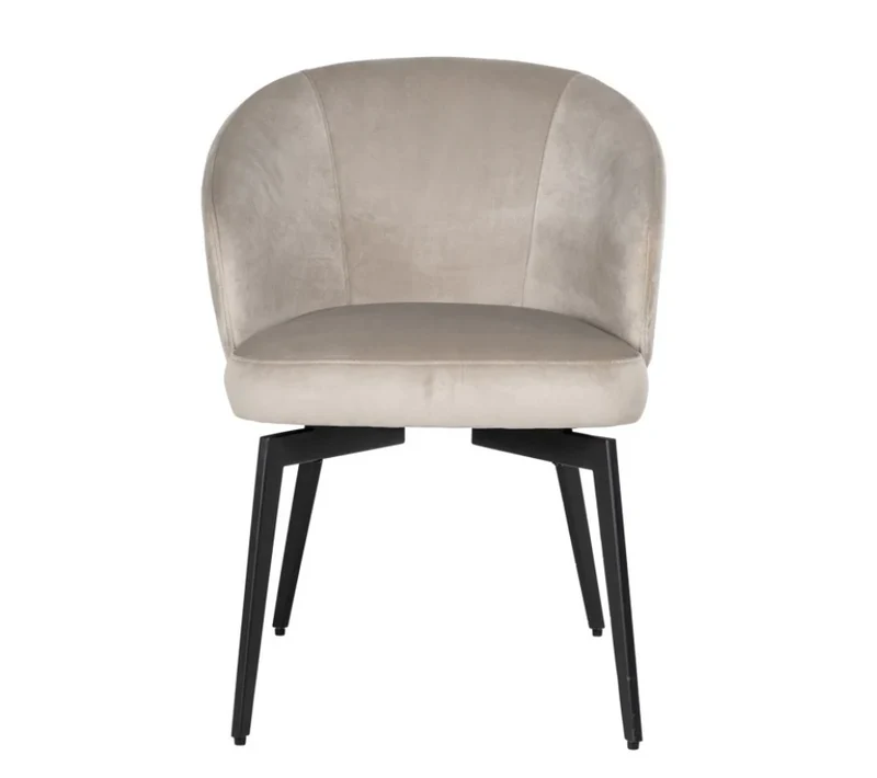 Richmond Interiors Stuhl Amphara khaki velvet