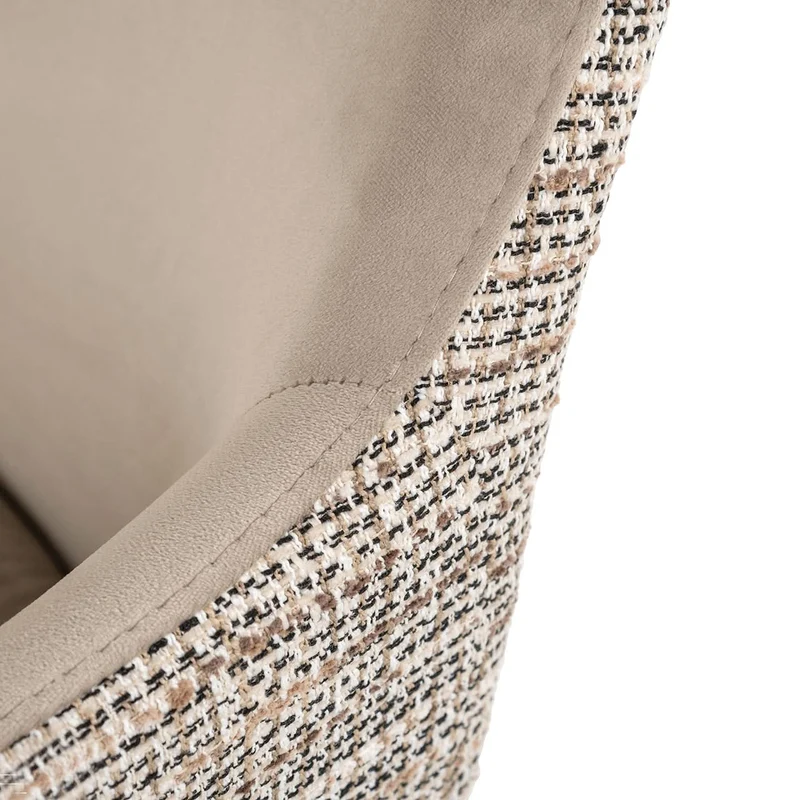 Richmond Interiors Drehstuhl Lisonne be trendy nature / khaki velvet (Be Trendy 01 Nature)