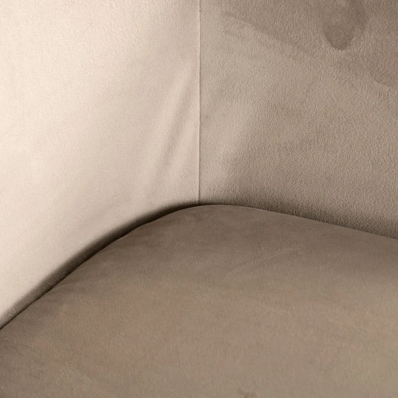 Richmond Interiors Drehstuhl Lisonne be trendy nature / khaki velvet (Be Trendy 01 Nature)