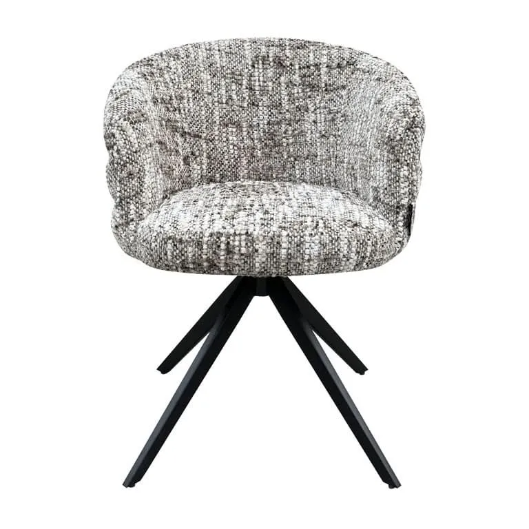 Richmond Interiors Drehsessel Serenity brown omara (Brown omara)