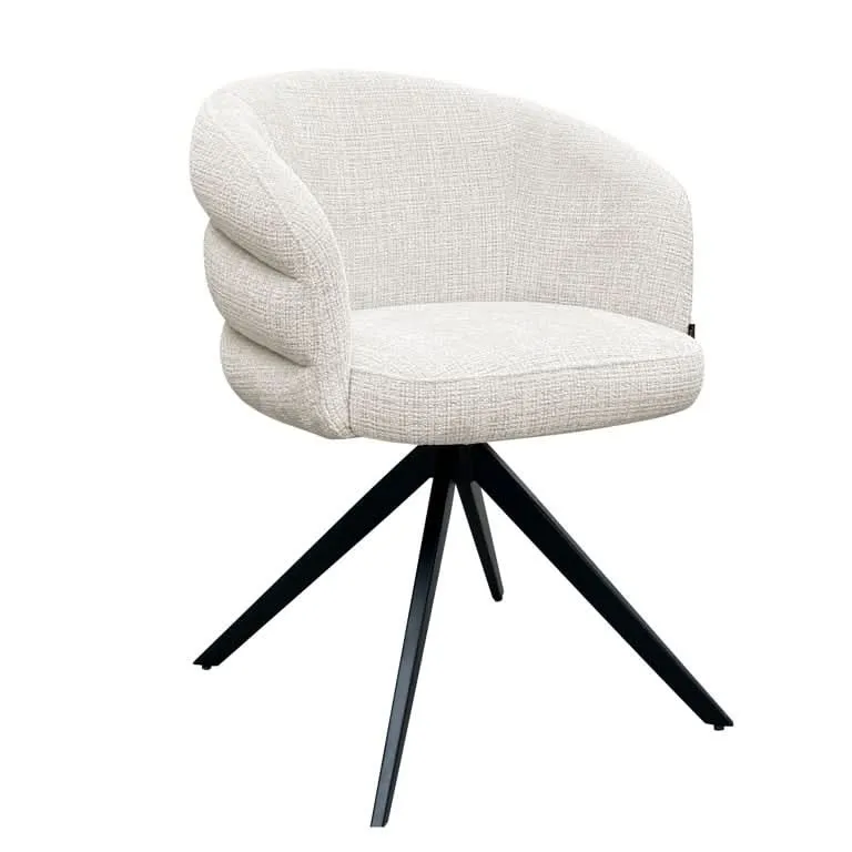 Richmond Interiors Drehsessel Serenity beige chenille (Niagara 902 beige chenille)
