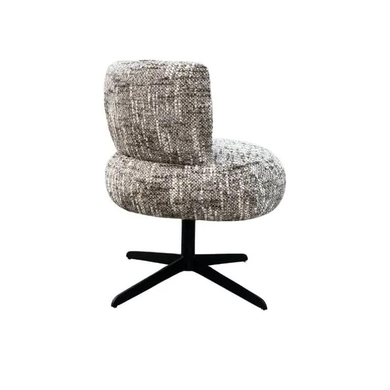 Richmond Interiors Drehsessel Alexis brown omara (Brown omara)