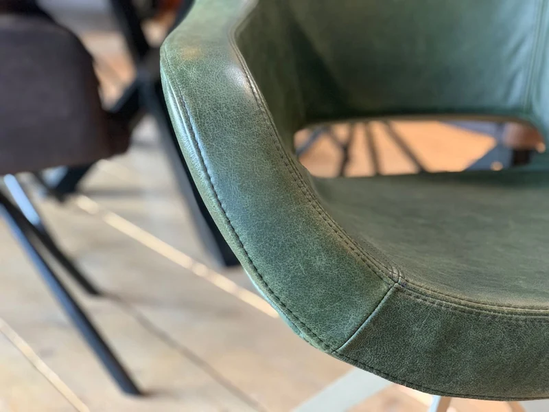 Drehstuhl Leder modern 182DF