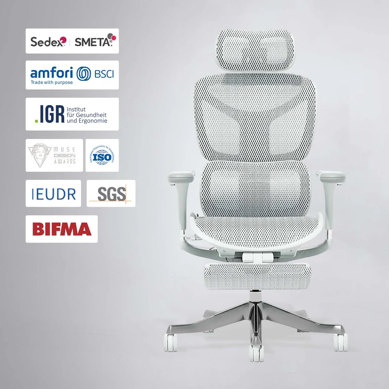 Welax - S9 Pro Ergonomischer Bürostuhl mit Ein-Tasten-Verstelluung