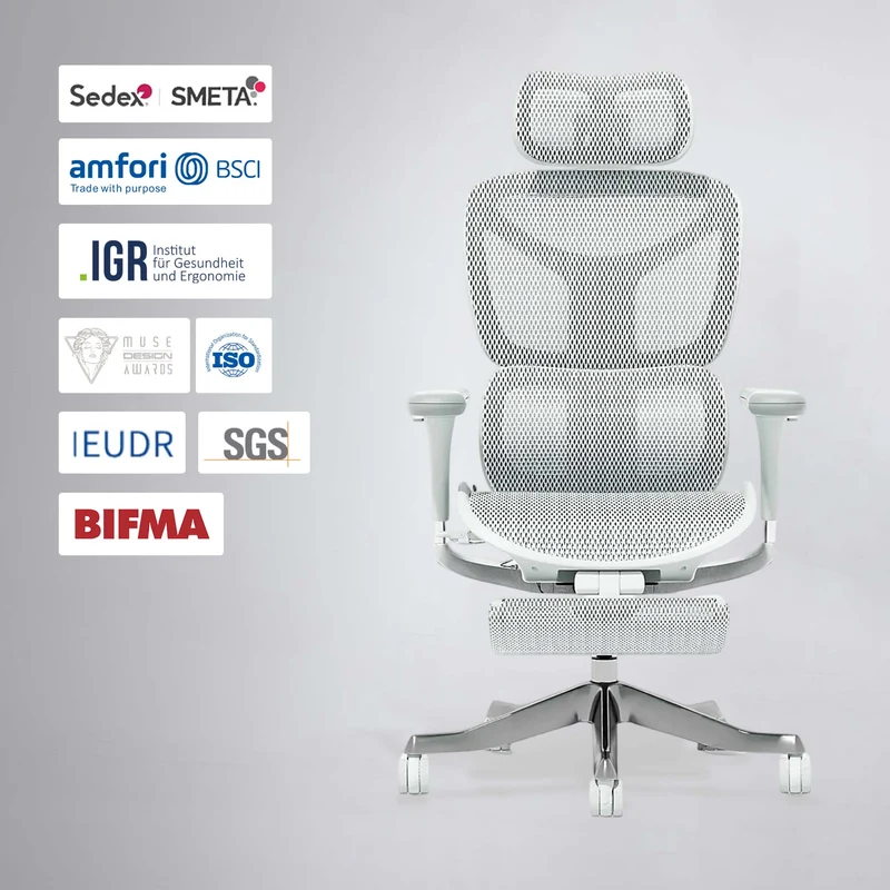 Welax - S9 Pro Ergonomischer Bürostuhl mit Ein-Tasten-Verstelluung
