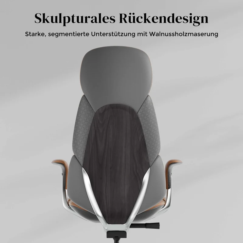 Nolan Lederstuhl mit klassischem Design