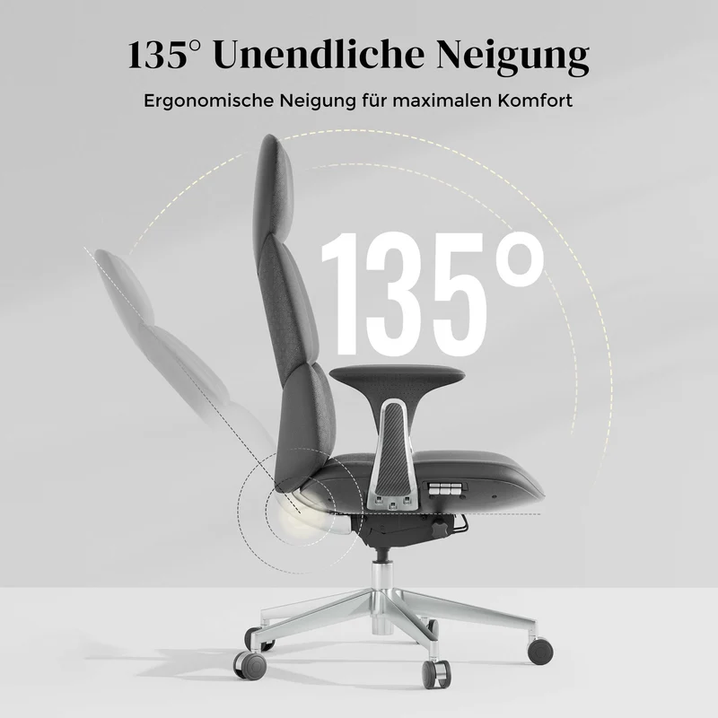 Nolan Lederstuhl mit klassischem Design
