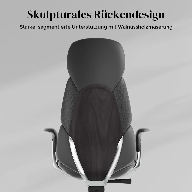 Nolan Lederstuhl mit klassischem Design
