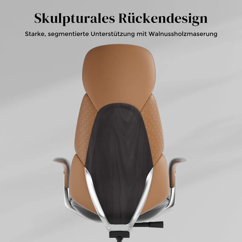 Nolan Lederstuhl mit klassischem Design