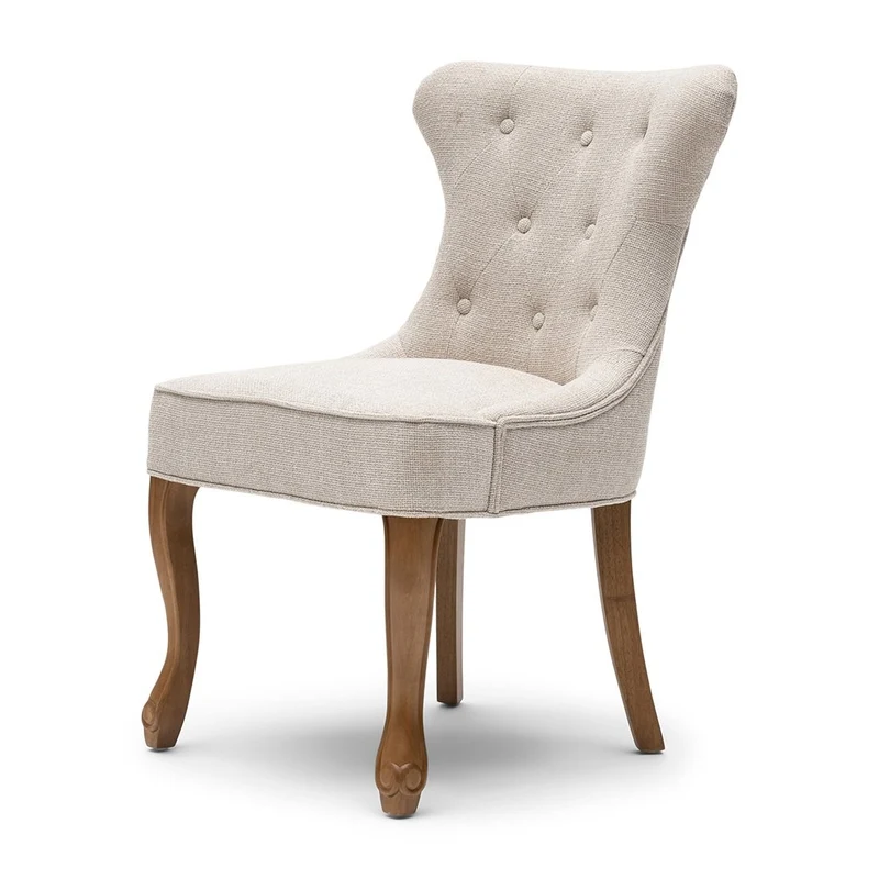 Riviera Maison Esszimmerstuhl George Dining Chair Glossy Flax