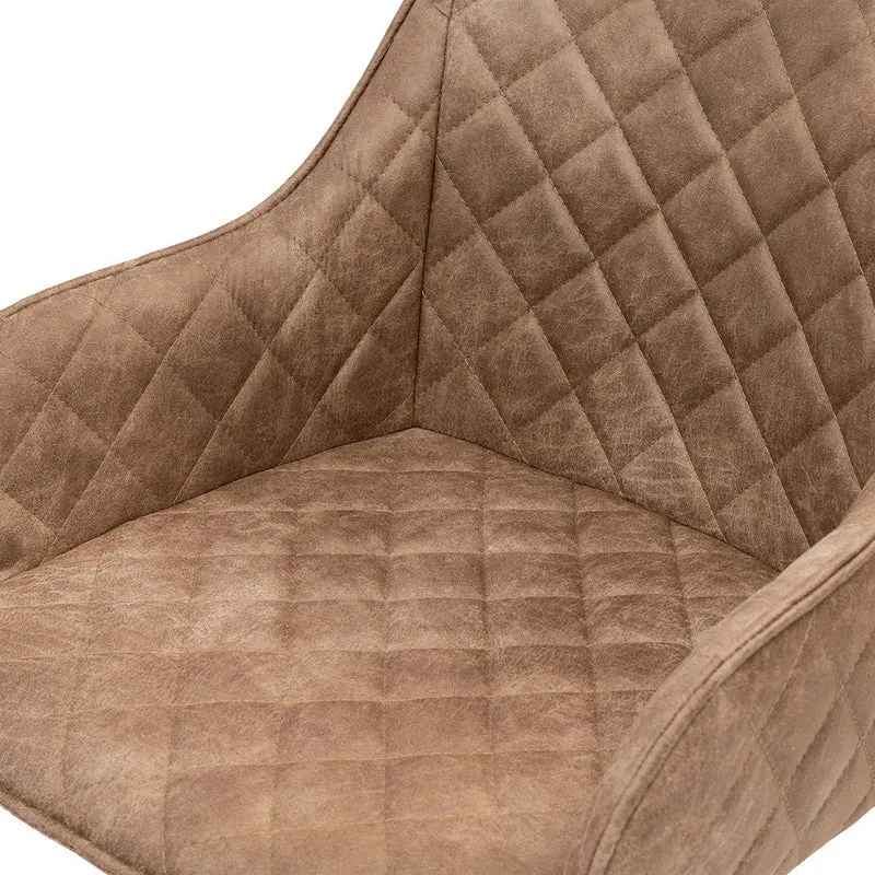 Riviera Maison Barhocker Frisco Drive Camel Pellini
