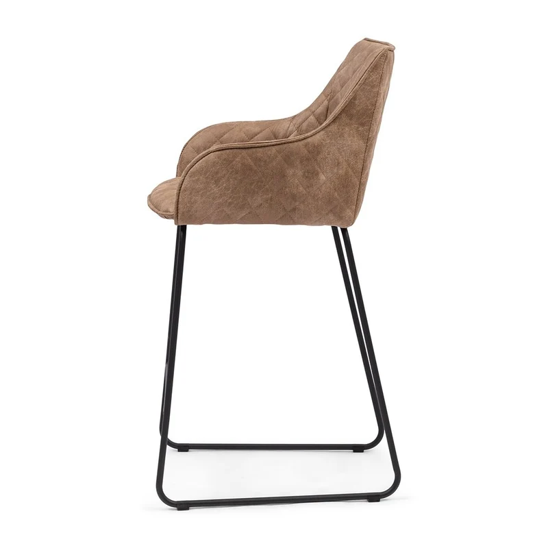 Riviera Maison Barhocker Frisco Drive Camel Pellini