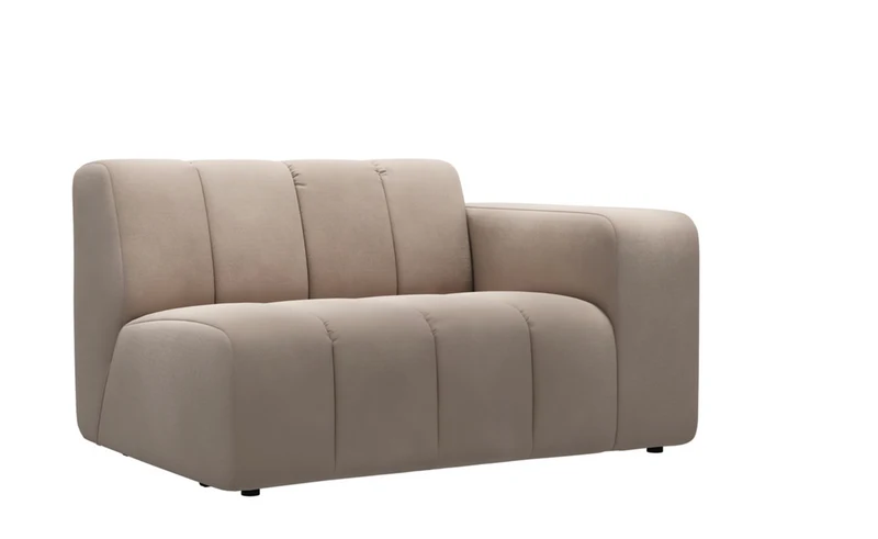 Riviera Maison Dazzle Corner Arm R, Taupe