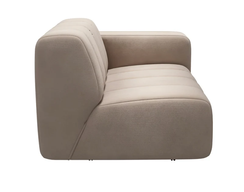 Riviera Maison Dazzle Corner Arm R, Taupe