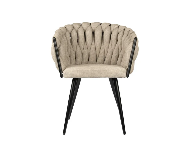 Pole to Pole Wave Chair Stuhl Esszimmerstuhl Beige