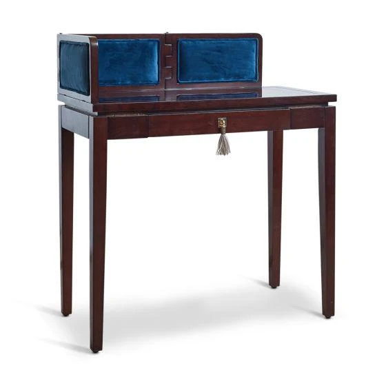 Authentic Models ELEGANCE PANEL, BLUE Schreibtisch