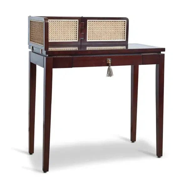 Authentic Models ELEGANCE PANEL, Dark Brown Schreibtisch