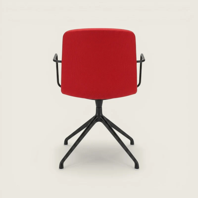 Orangebox: CUBB 06 Visitors Side Chair in Red - Refurbished