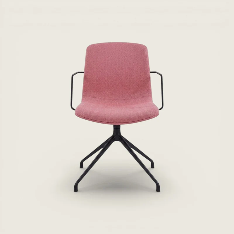 Orangebox: CUBB 06 Visitors Side Chair in Light Pink - Refurbished
