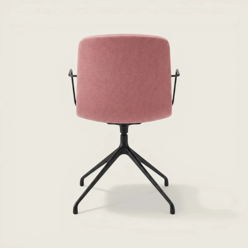 Orangebox: CUBB 06 Visitors Side Chair in Light Pink - Refurbished