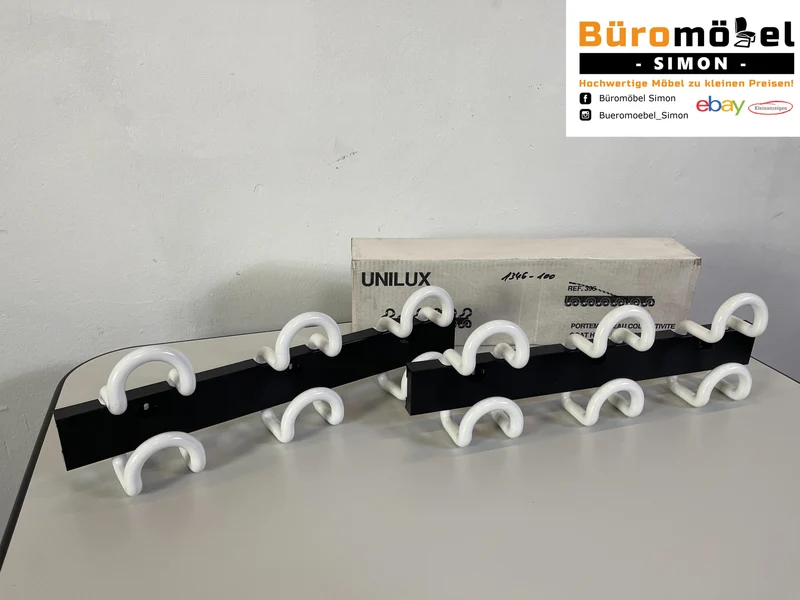 UNiLUX Wandgarderobe Wandhalter Doppelhacken OVP