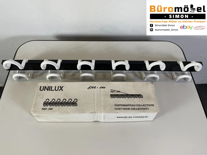 UNiLUX Wandgarderobe Wandhalter Doppelhacken OVP