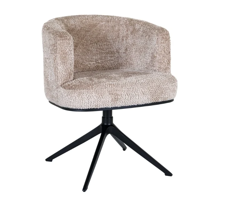 Richmond Interiors Drehstuhl Cheyenne lovely beige