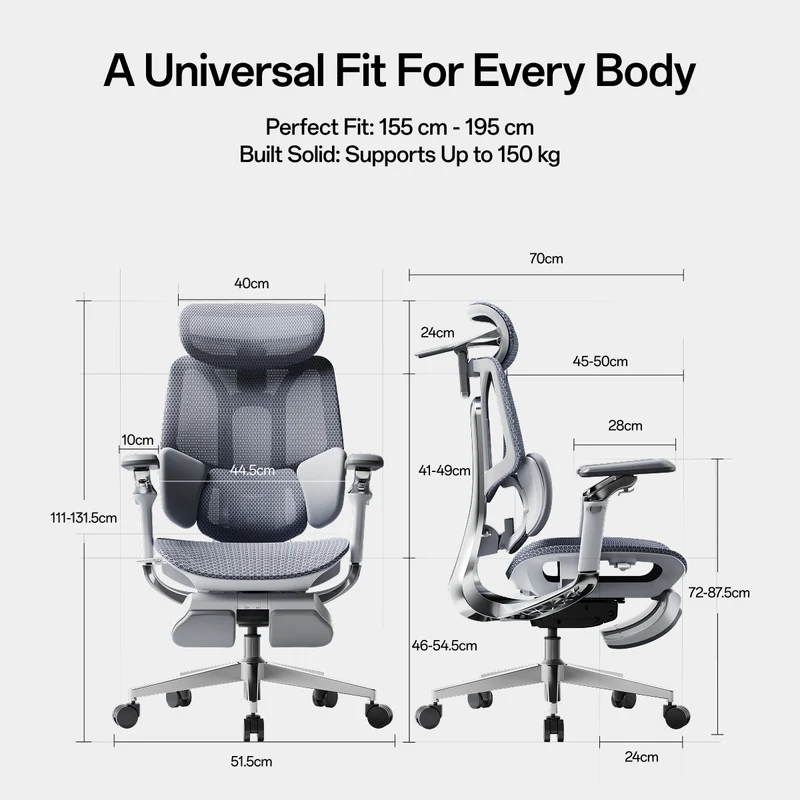 HBADA E3 Series Ergonomic Office Chair