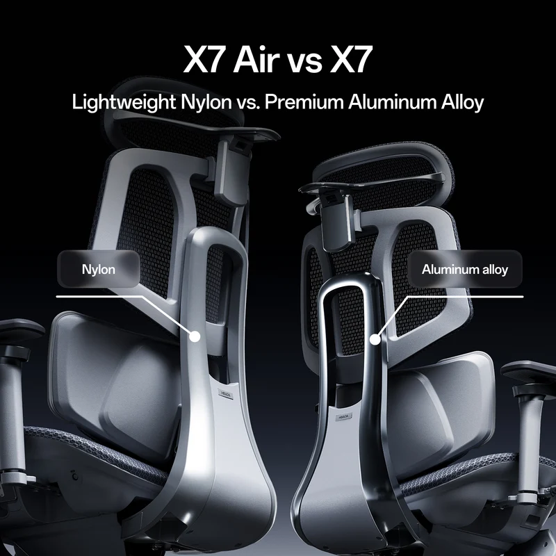 HBADA X7 Air Smart Ergonomic Office Chair with AI Lumbar Support