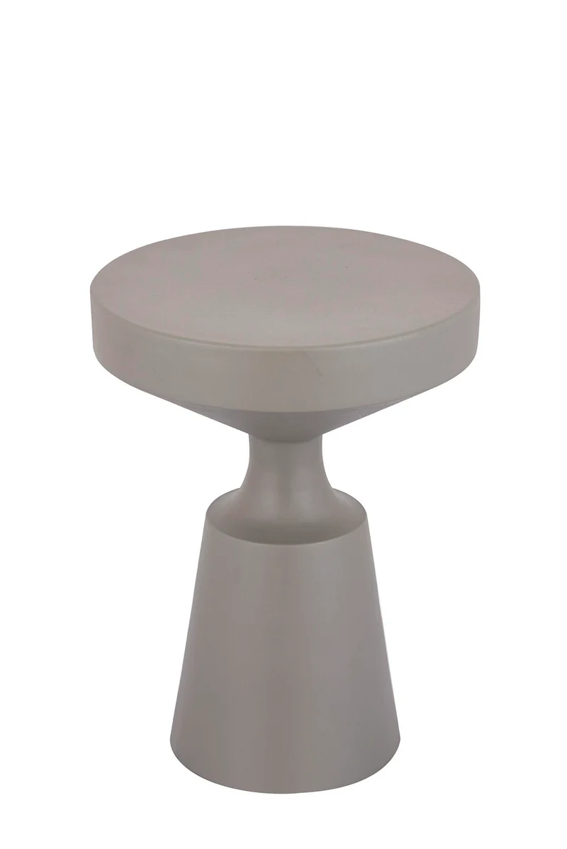 PTMD Danillios Olive green iron Beistelltisch rund