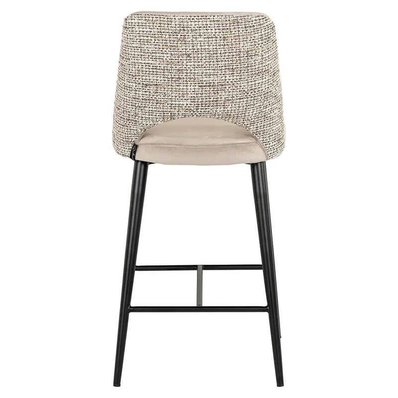 Richmond Interiors Barstuhl Tabitha trendy nature / quartz khaki