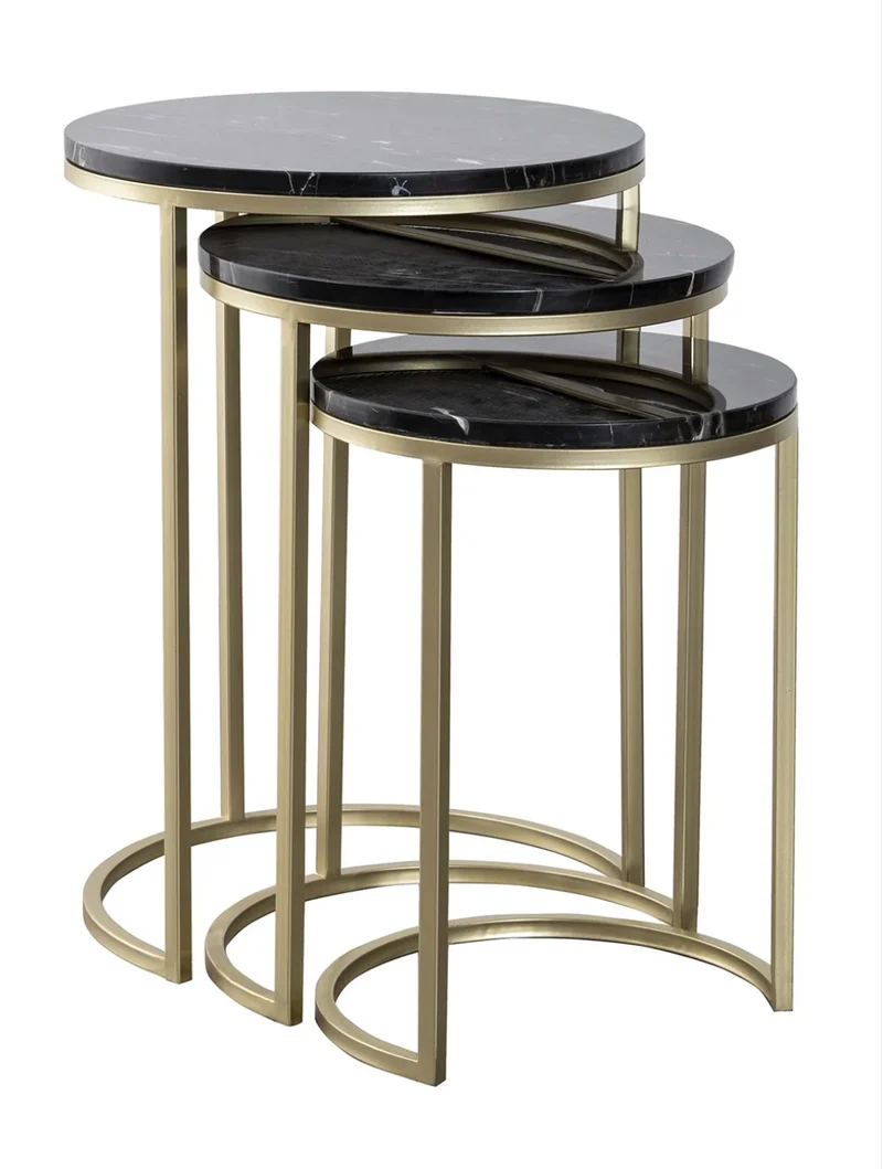 Matera Design Beistelltisch, 2er-Set Dilja