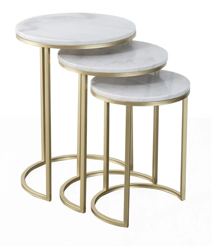 Matera Design Beistelltisch, 2er-Set Dilja