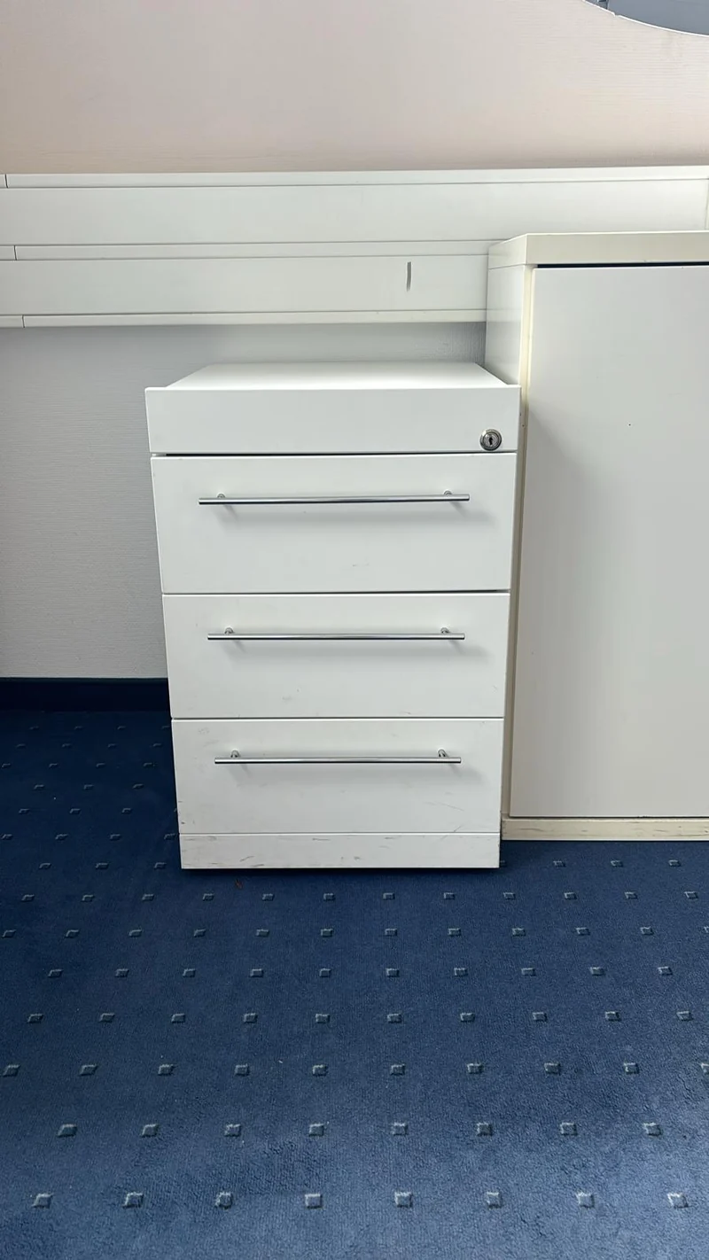 Rollcontainer Weiß