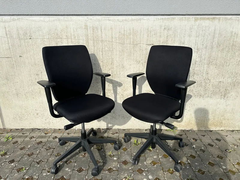 ErgoSit Basic Bürodrehstuhl Schwarz