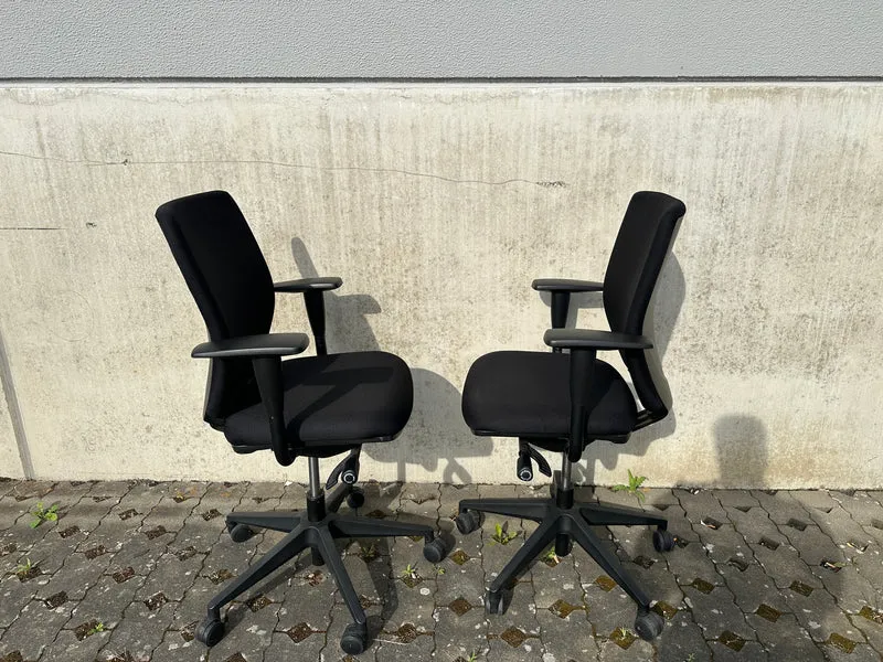 ErgoSit Basic Bürodrehstuhl Schwarz