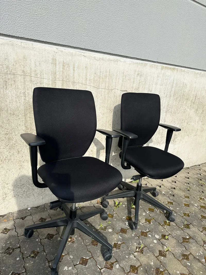 ErgoSit Basic Bürodrehstuhl Schwarz