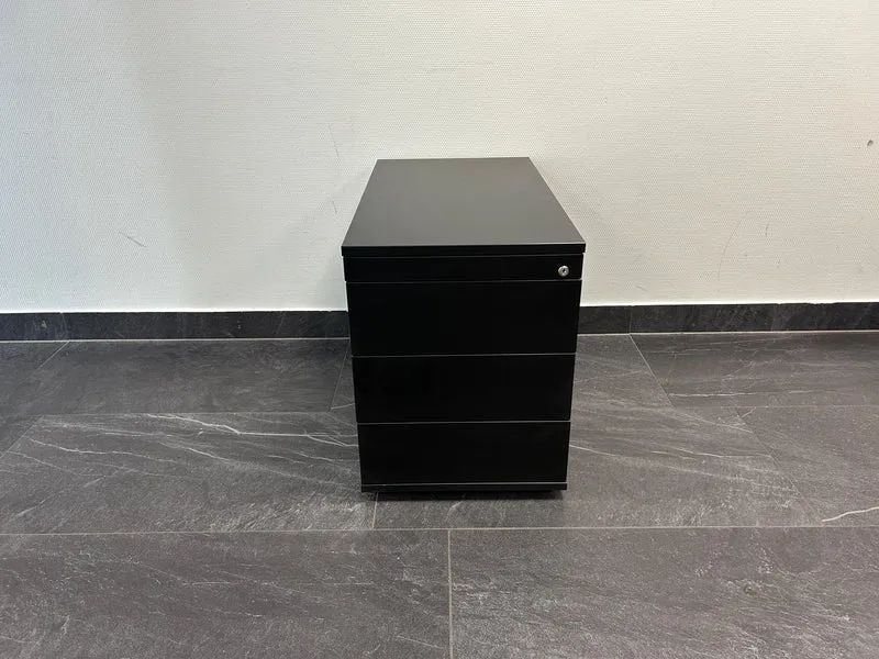 Dobergo Rollcontainer Schwarz