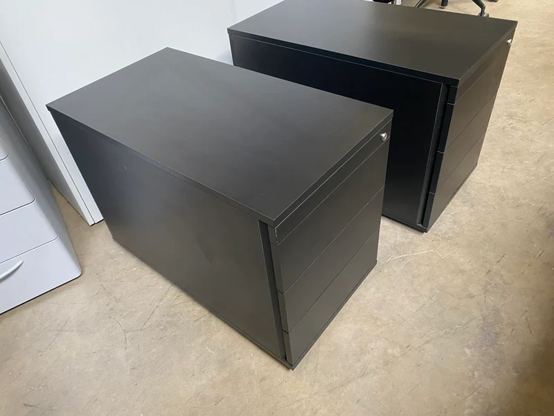 Dobergo Rollcontainer Schwarz