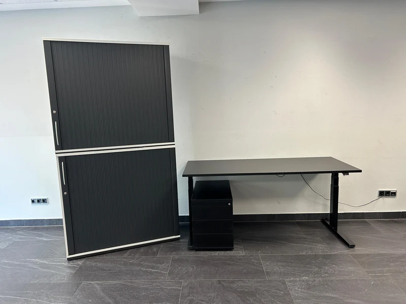 Dobergo Rollcontainer Schwarz