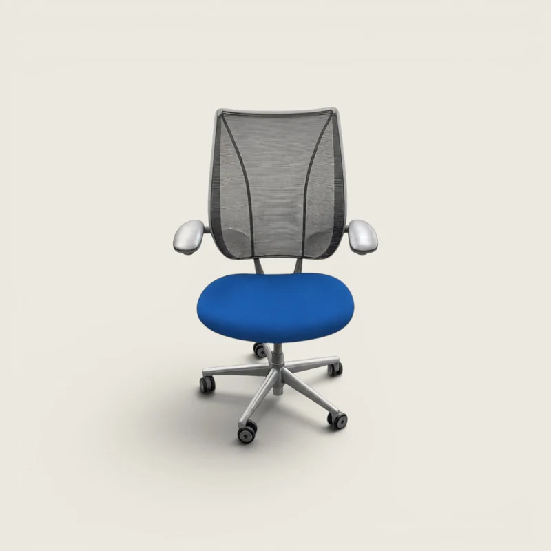 Humanscale: Liberty Task Chair In Blue Fabric - Refurbished