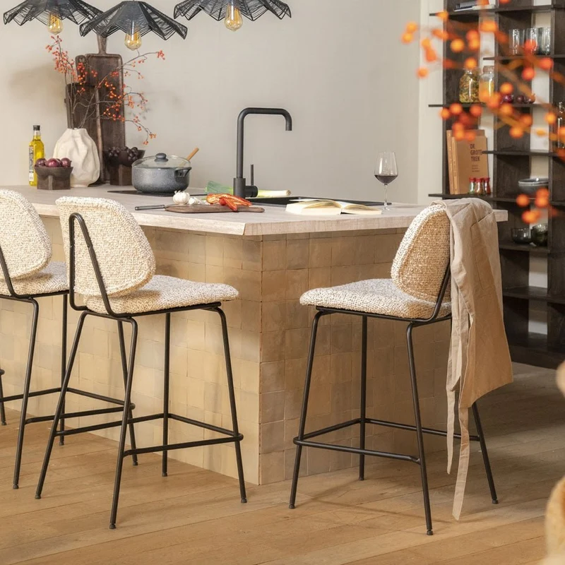 Barhocker Jon Taupe Maywood- By Boo