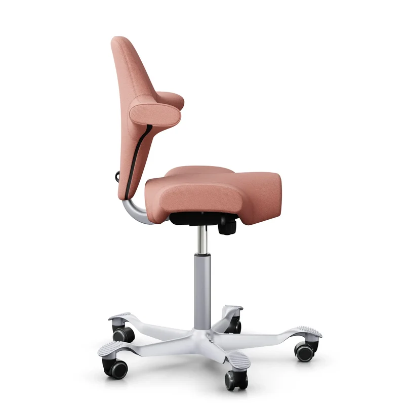 HÅG Capisco 8106 - SC64213 Light Blush / Silver / 200 mm / Universal wheels