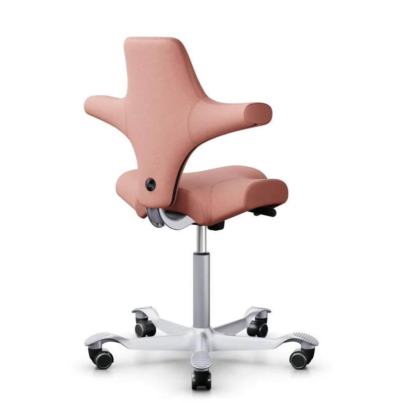 HÅG Capisco 8106 - SC64213 Light Blush / Silver / 200 mm / Universal wheels