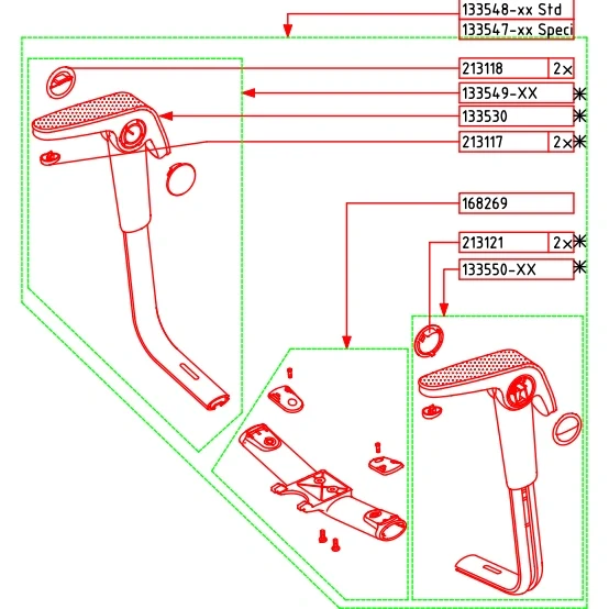 HAG H09 (Executive) Spare Parts