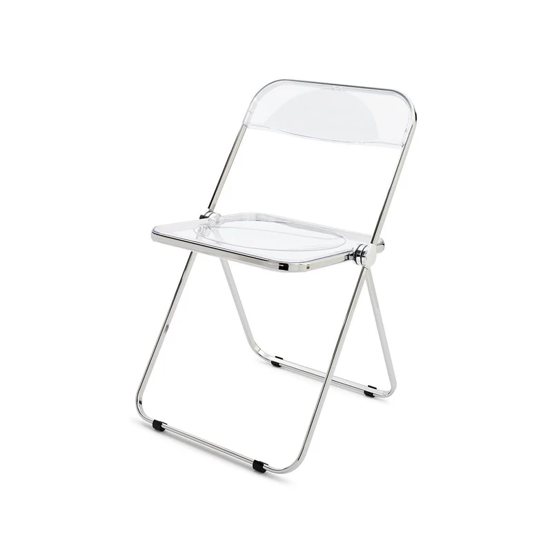 Plia Klappstuhl Chrom transparent - Anonima Castelli