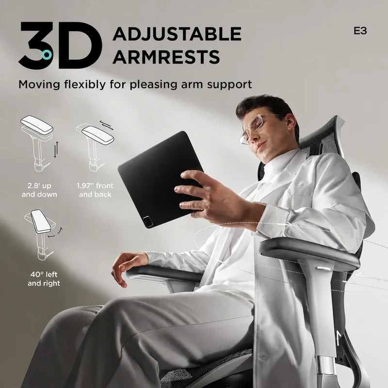HBADA E3 Air Ergonomic Office Chair