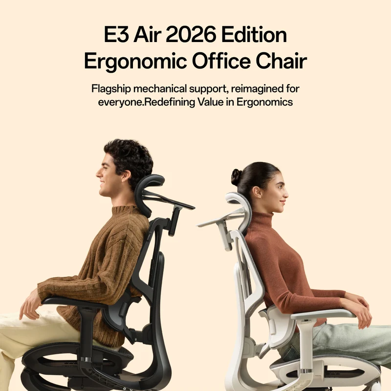 HBADA E3 Air Ergonomic Office Chair 2026 Edition